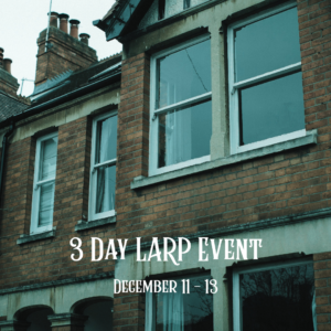 December 2026 3-Day LARP Event